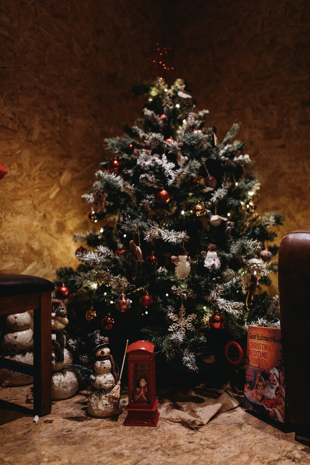 Christmas Tree Marquee Wedding Thyme Lane Photography