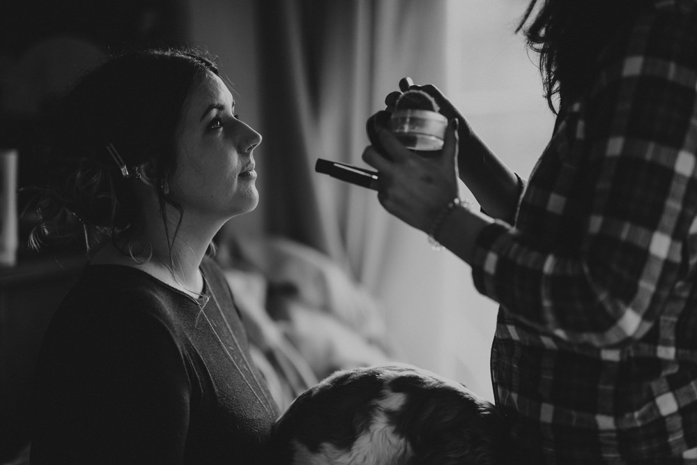 Christmas Marquee Wedding Thyme Lane Photography
