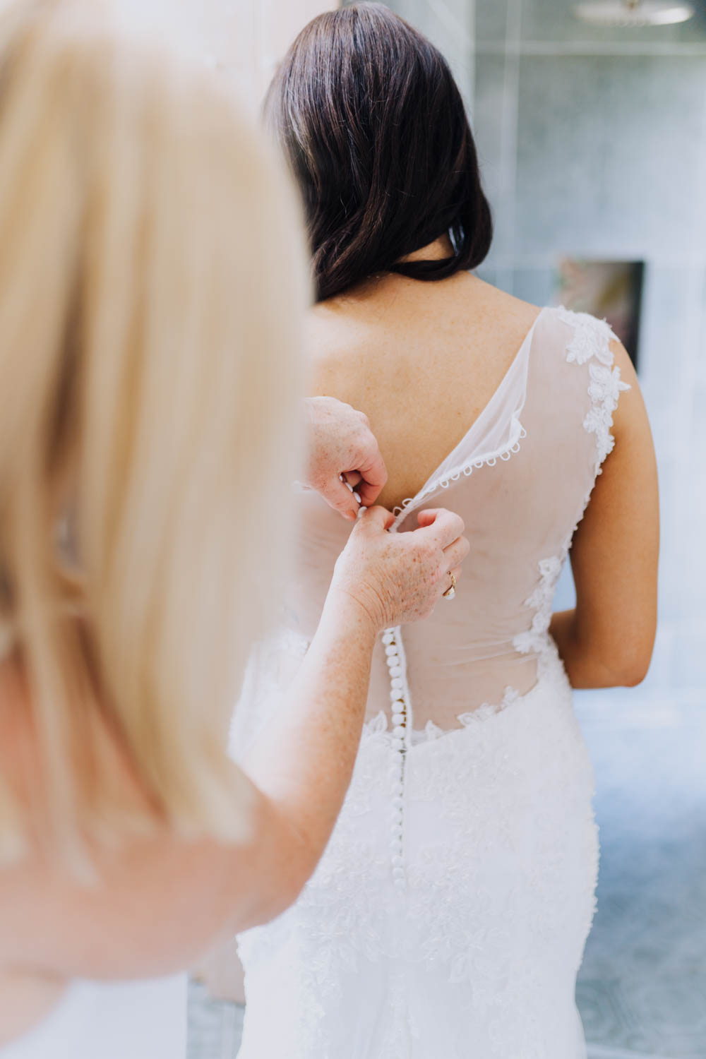Dress Gown Bride Bridal Sheer Lace Illusion Mermaid Chypraze Wedding Barn Clara Cooper Photography