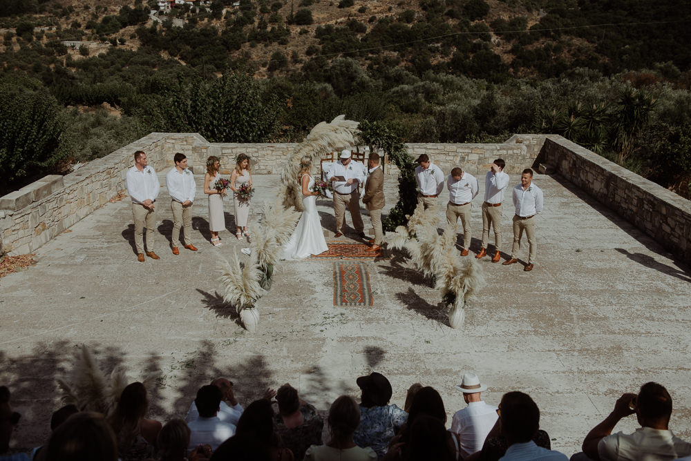 Crete Destination Wedding Me and Georgia Photography