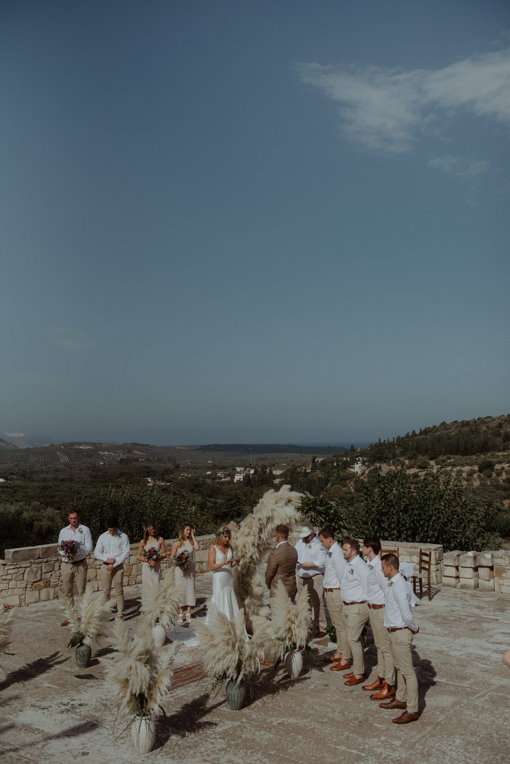 Crete Destination Wedding Me and Georgia Photography