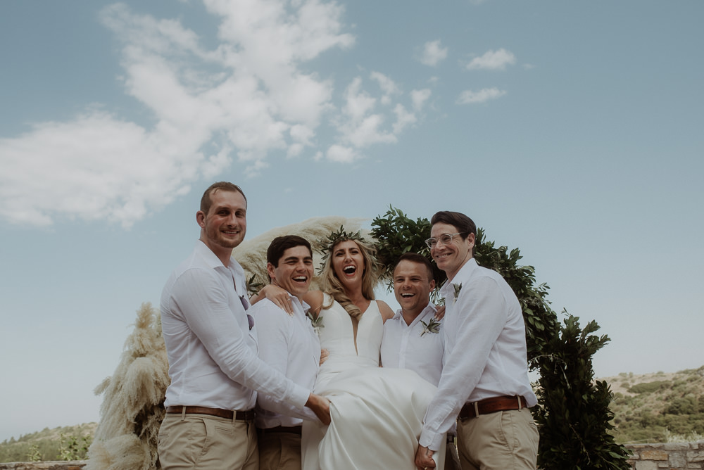 Crete Destination Wedding Me and Georgia Photography