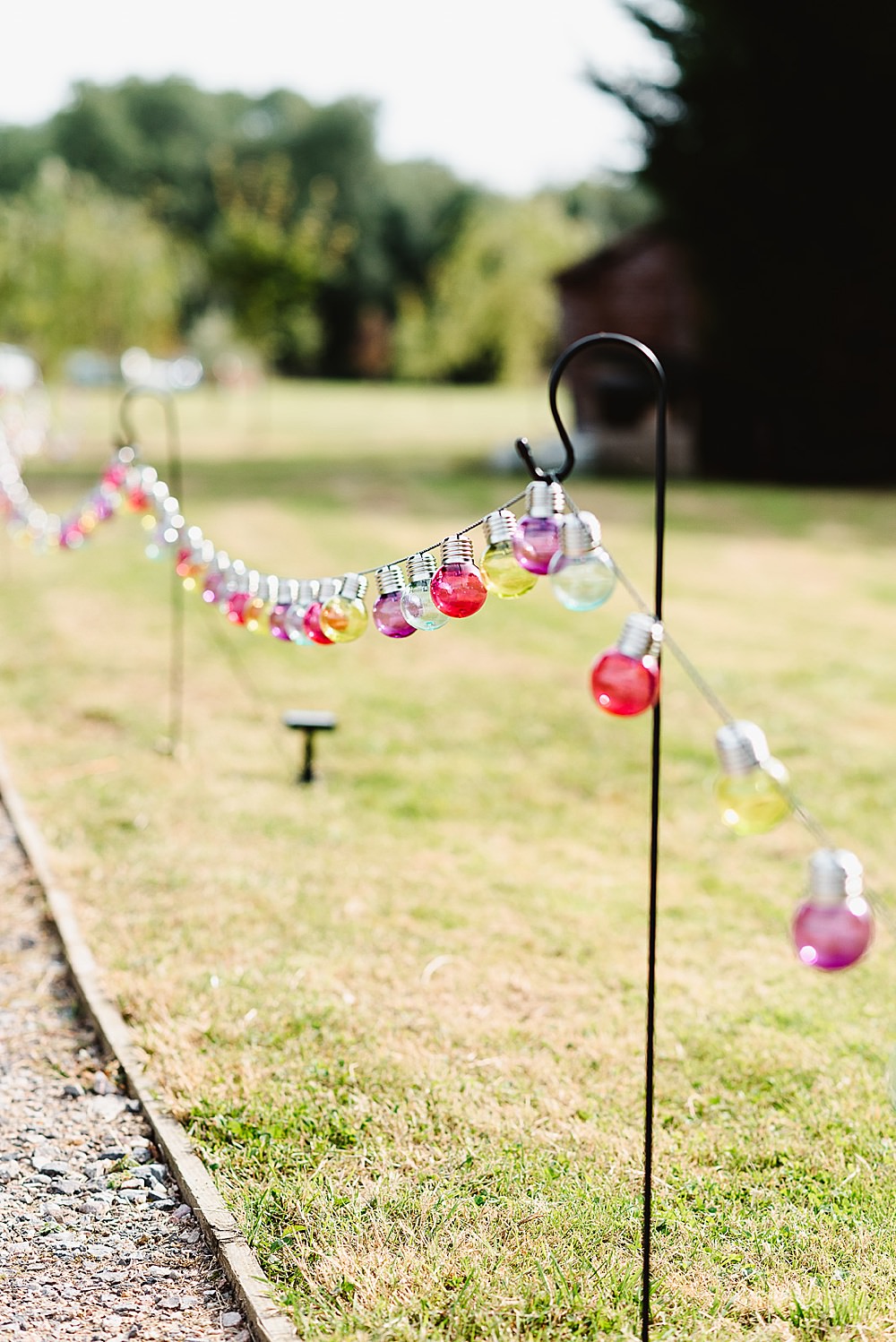 Festoon Lights Lighting Shepherd Crooks DIY Tipi Wedding Fiona Kelly Photography