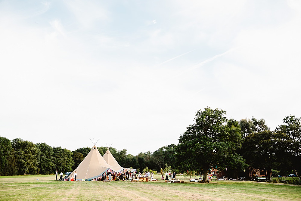 DIY Tipi Wedding Fiona Kelly Photography