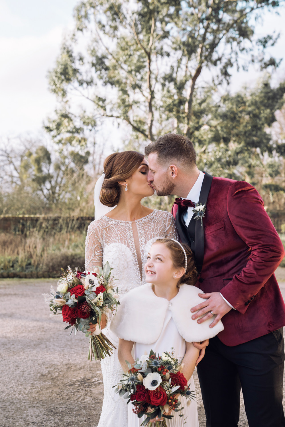 Decadent Christmas Wedding Jessica Raphael Photography