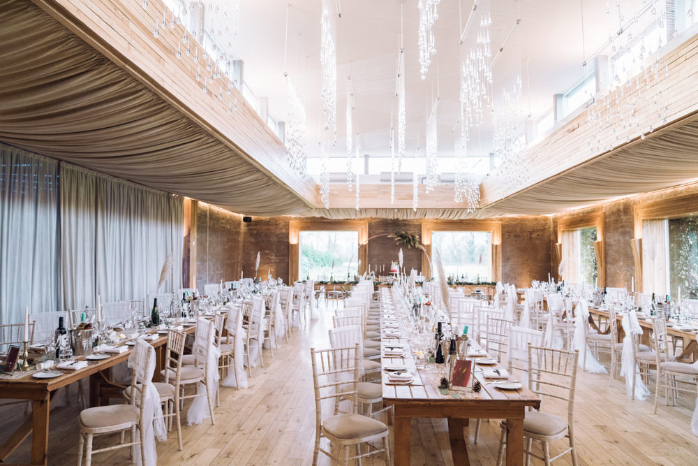 Long Tables Decadent Christmas Wedding Jessica Raphael Photography
