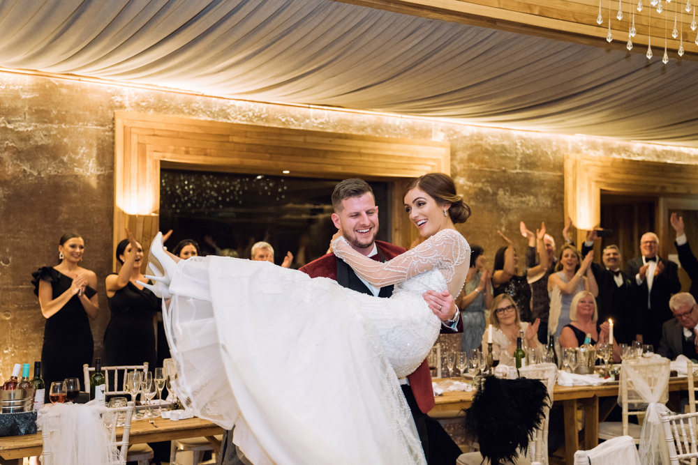 Decadent Christmas Wedding Jessica Raphael Photography