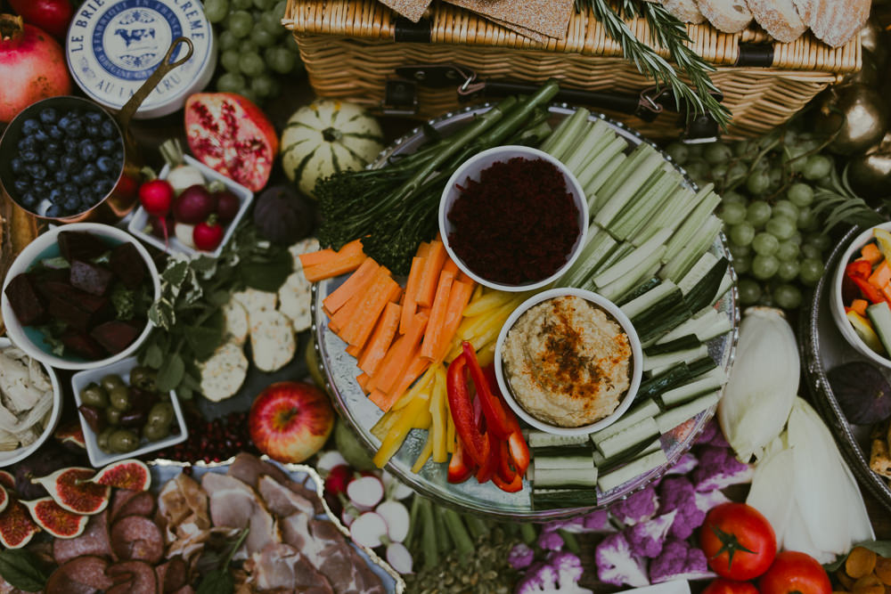Grazing Table Sharing Platter Food Dreamy Woodland Wedding Ideas Jasmine Andrews Photography