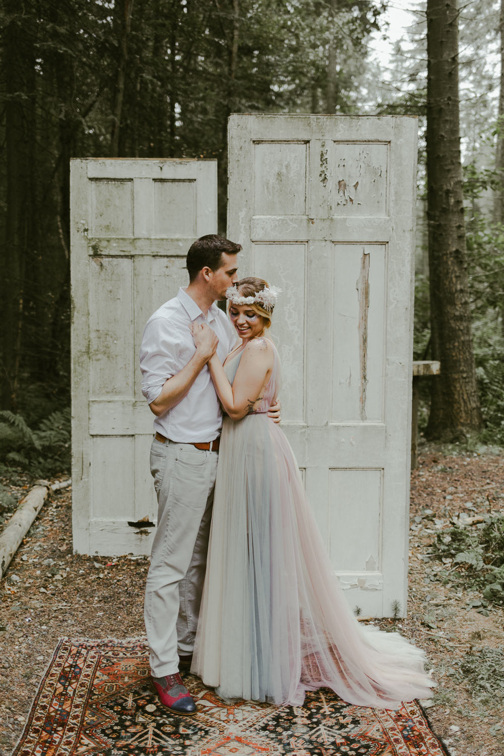Vintage Antique Door Backdrop Dreamy Woodland Wedding Ideas Jasmine Andrews Photography