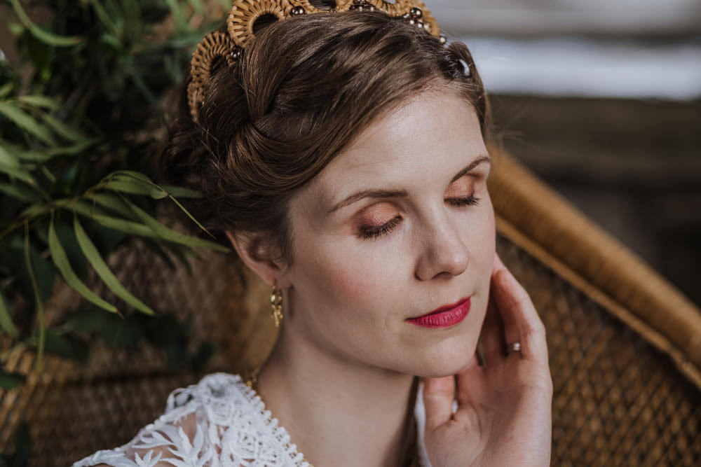 Bride Bridal Make Up Ethical Wedding Ideas Jenna Kathleen Photographer