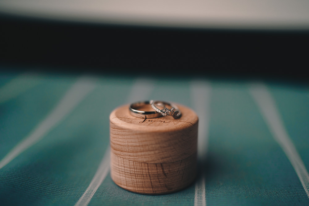 Rings Bands Glittery Wedding Winnington & Coe