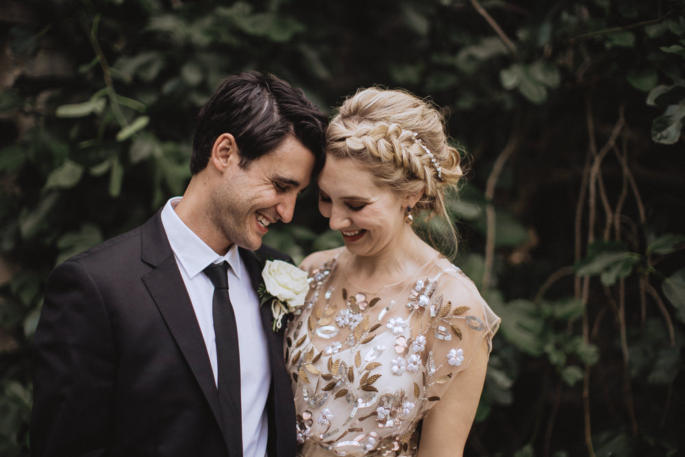 Bride Bridal Hair Style Up Do Braid Plait Natural Marquee Wedding Fox & Bear Photography