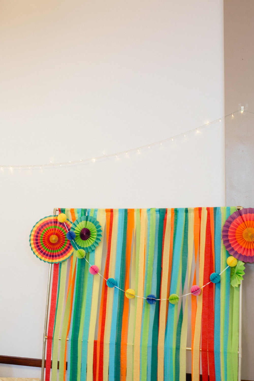 Photo Booth Backdrop Ribbon Streamers Sheffield Town Hall Wedding Mark Newton Wedding Photography