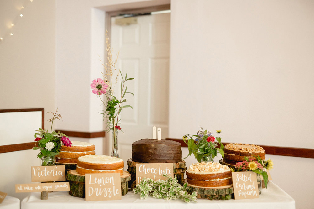 Cake Table Dessert Sheffield Town Hall Wedding Mark Newton Wedding Photography