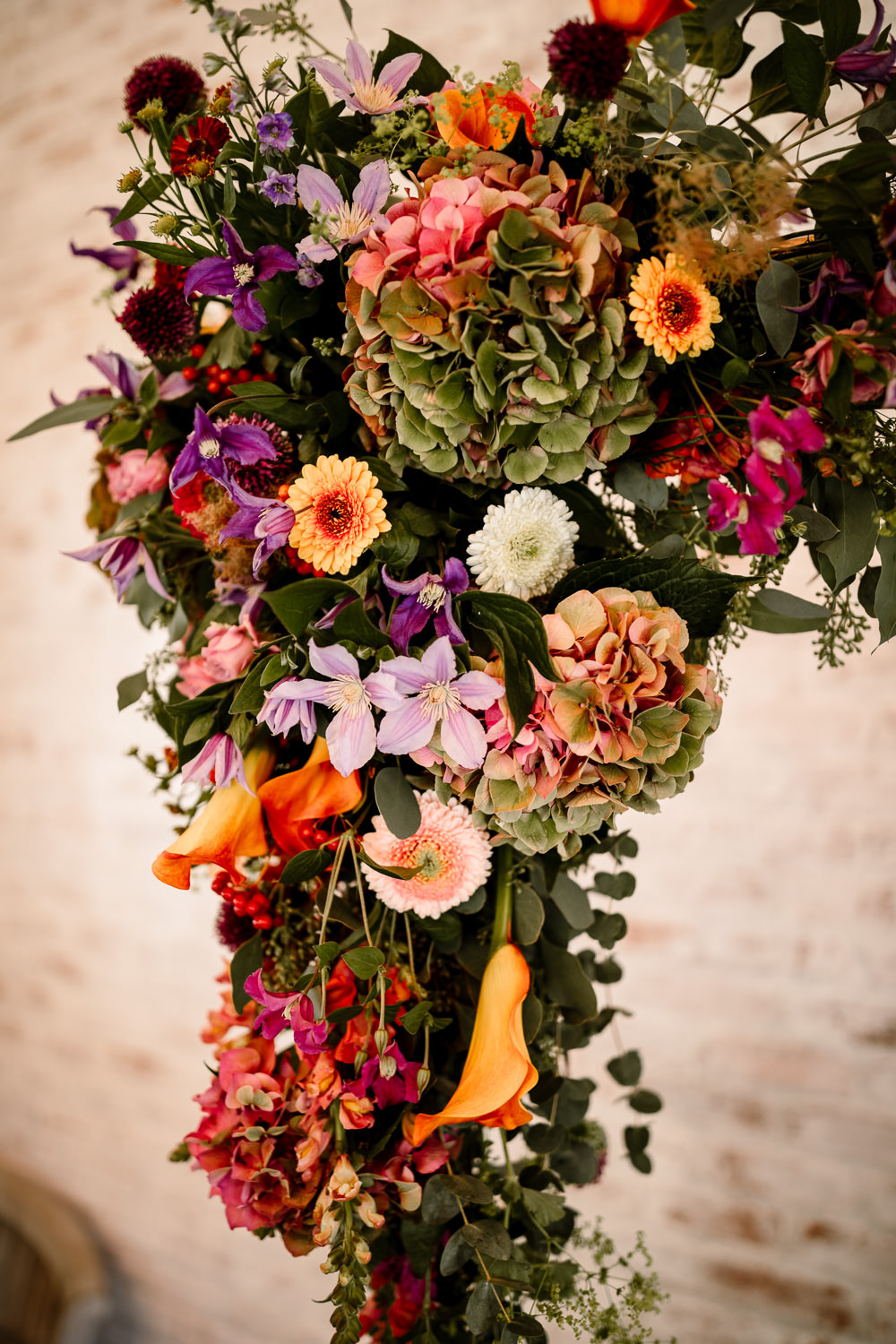Flower Arch Flowers Backdrop Ceremony Aisle Sperry Tent Wedding Hayley Baxter Photography