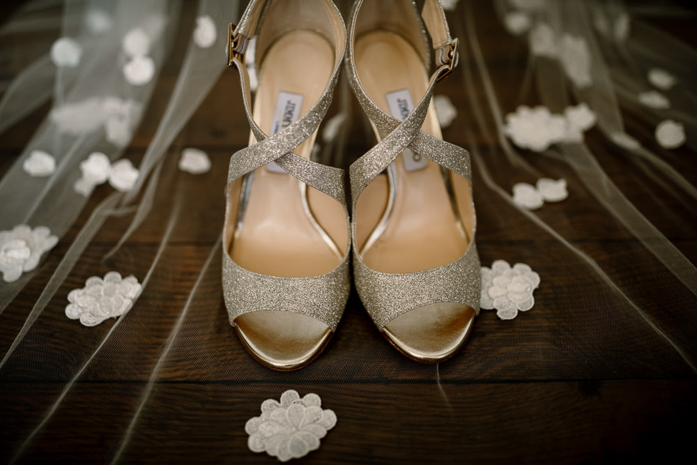 Jimmy Choo Shoes Bride Bridal Sperry Tent Wedding Hayley Baxter Photography