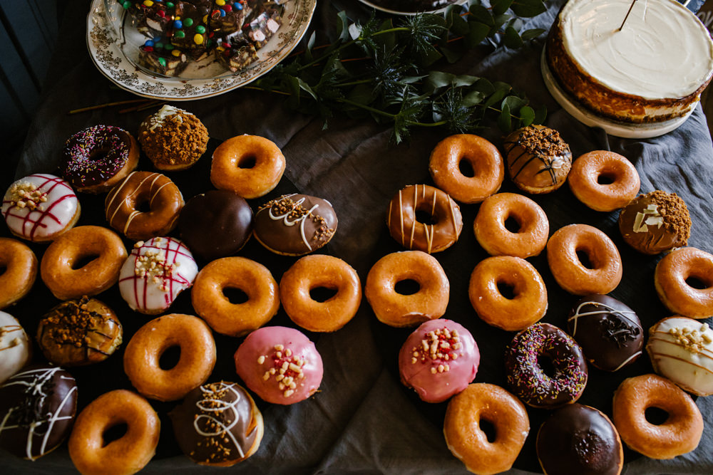 Donuts Titchwell Manor Wedding Honey and The Moon Photography