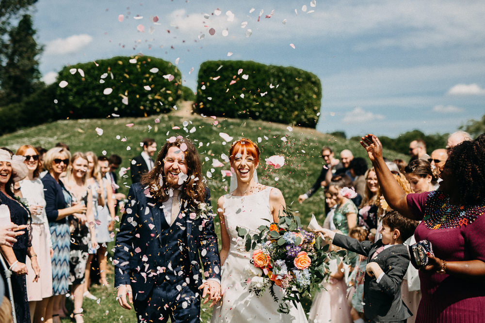 Confetti Throw Tree Cathedral Wedding Milton Keynes Miracle Moments
