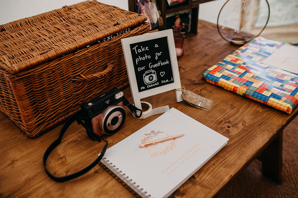 Instant Camera Guest Book Tree Cathedral Wedding Milton Keynes Miracle Moments
