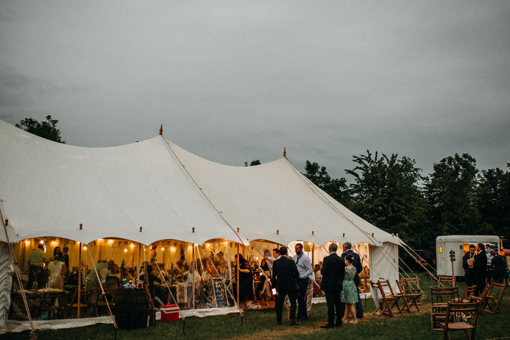 Pole Tent Marquee Tree Cathedral Wedding Milton Keynes Miracle Moments