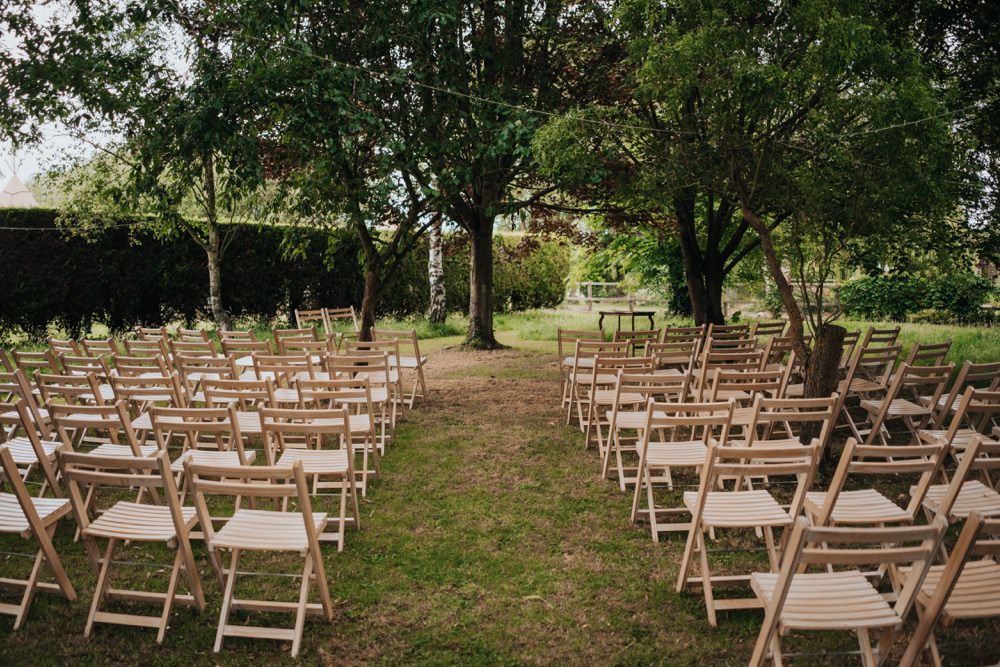 Outdoor Ceremony Animal Lovers Wedding Bloom Weddings
