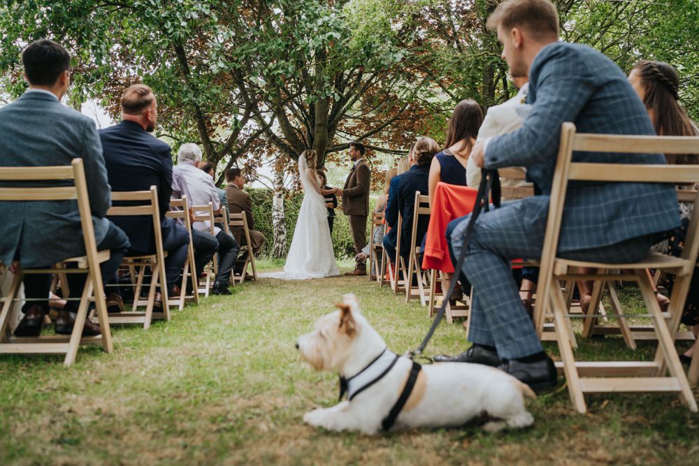 Outdoor Ceremony Animal Lovers Wedding Bloom Weddings