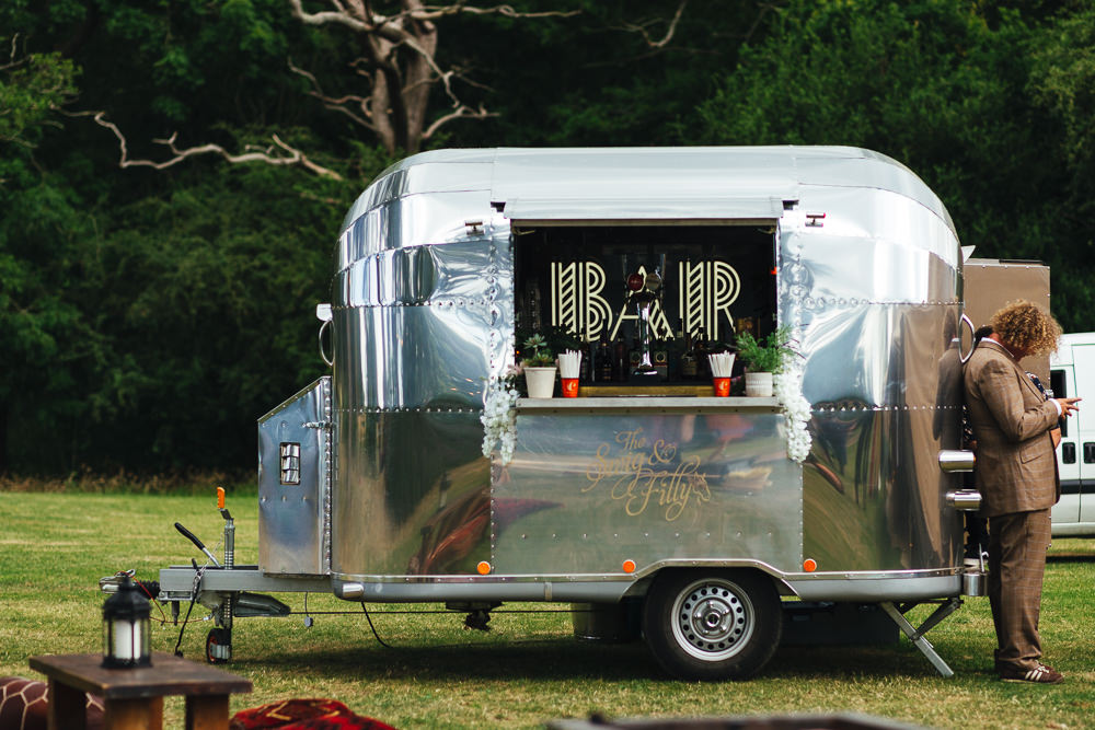 Horse Box Trailer Bar Brook Farm Wedding Kirsty Mackenzie Photography
