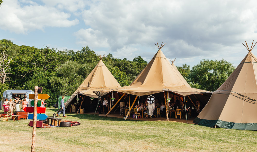 Tipi Reception Brook Farm Wedding Kirsty Mackenzie Photography