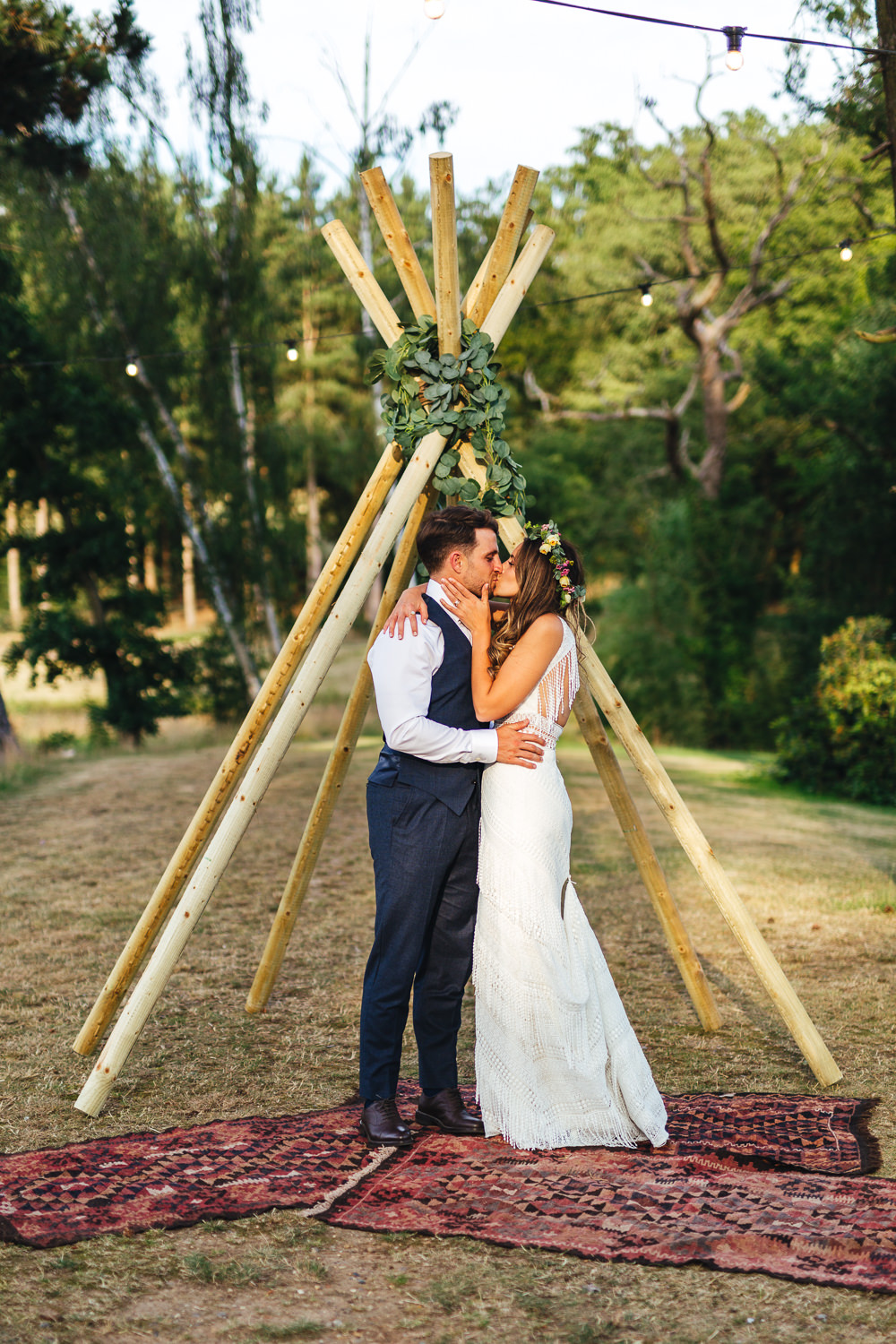 Brook Farm Wedding Kirsty Mackenzie Photography Naked Tipi Rugs