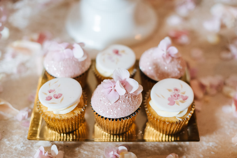 Pink Cupcakes Cherry Blossom Wedding Ideas Sugarbird Photography