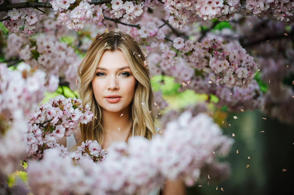 Cherry Blossom Wedding Ideas Sugarbird Photography Bride Bridal Hair Make Up