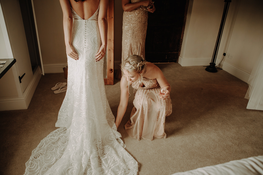 Dress Gown Bride Bridal Made With Love Bridal Train Veil Magical Tipi Wedding Esme Whiteside Photography
