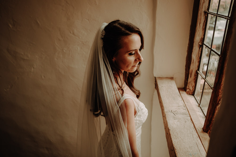 Dress Gown Bride Bridal Made With Love Bridal Train Veil Magical Tipi Wedding Esme Whiteside Photography