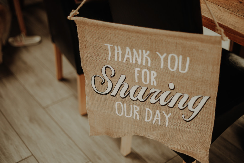 Sign Signs Signage Banner Magical Tipi Wedding Esme Whiteside Photography