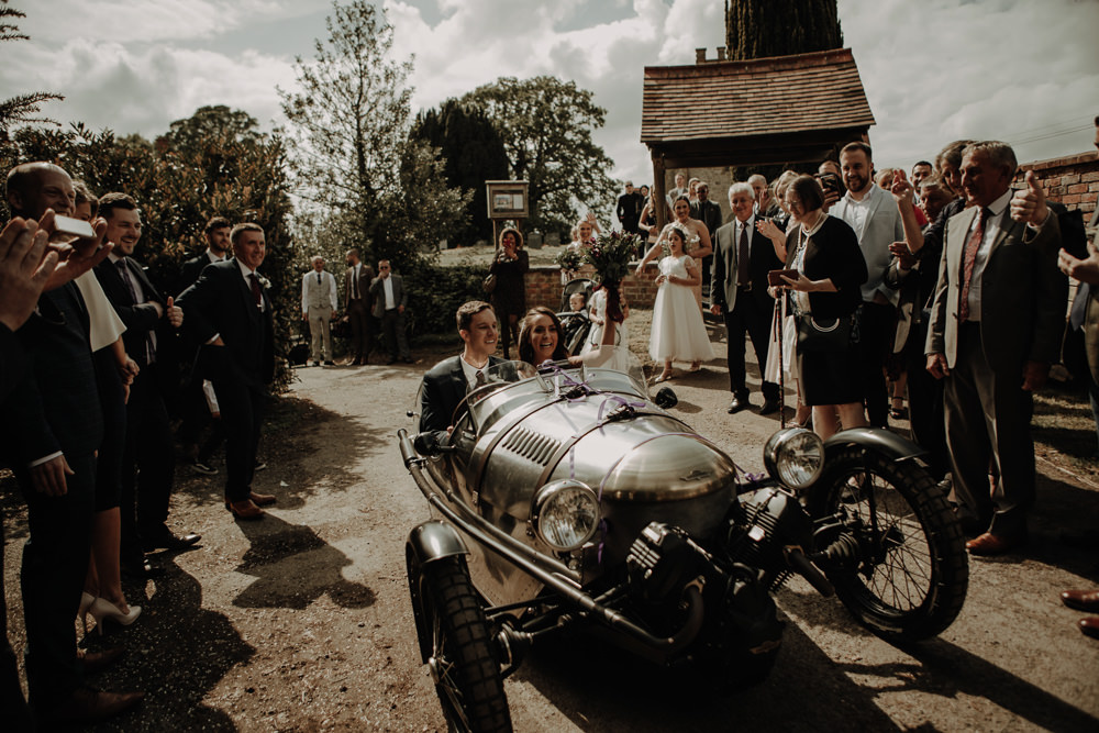 Classic Car Transport Magical Tipi Wedding Esme Whiteside Photography