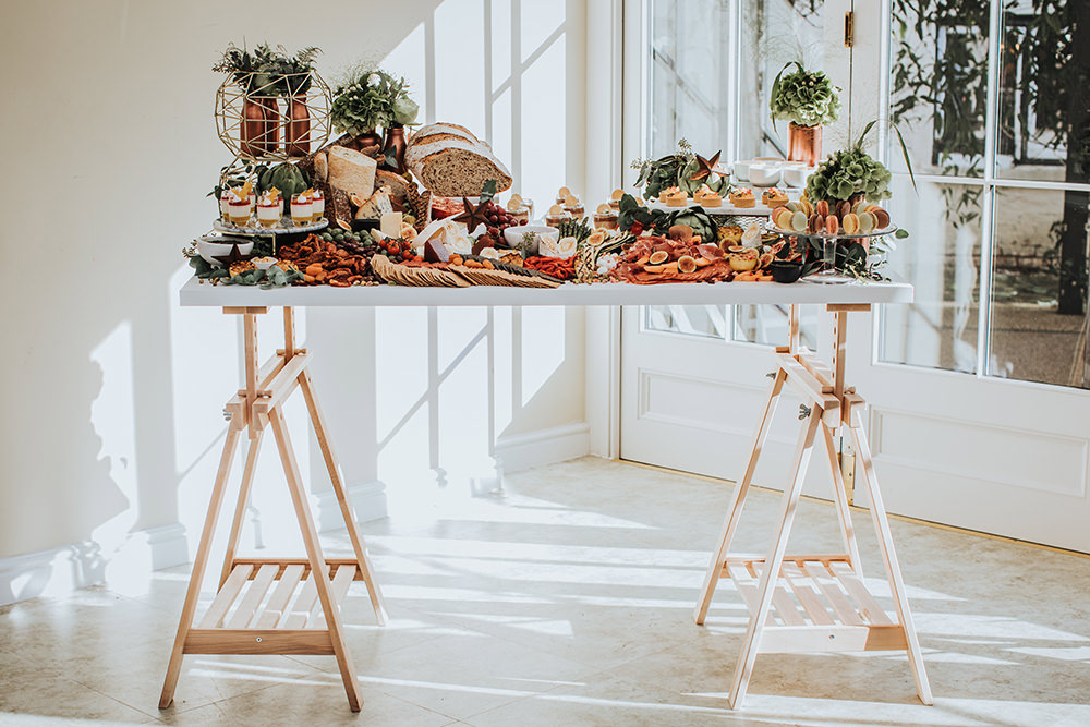 Grazing Table Sharing Platter Food Buffet Moon Stars Wedding Ideas Olegs Samsonovs Photography