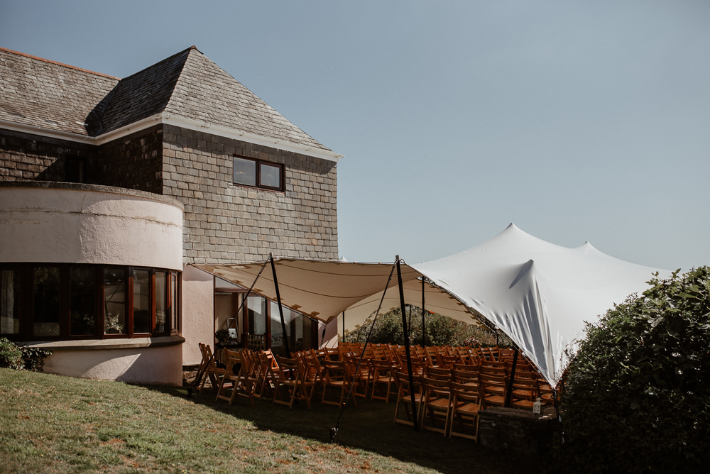 Stretch Tent Marquee North Cornwall Wedding Taylor-Hughes Photography