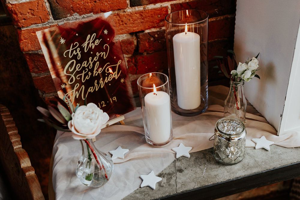 Acrylic Sign Perspex Signs Painted Candles Decor Shustoke Barn Wedding Oxi Photography