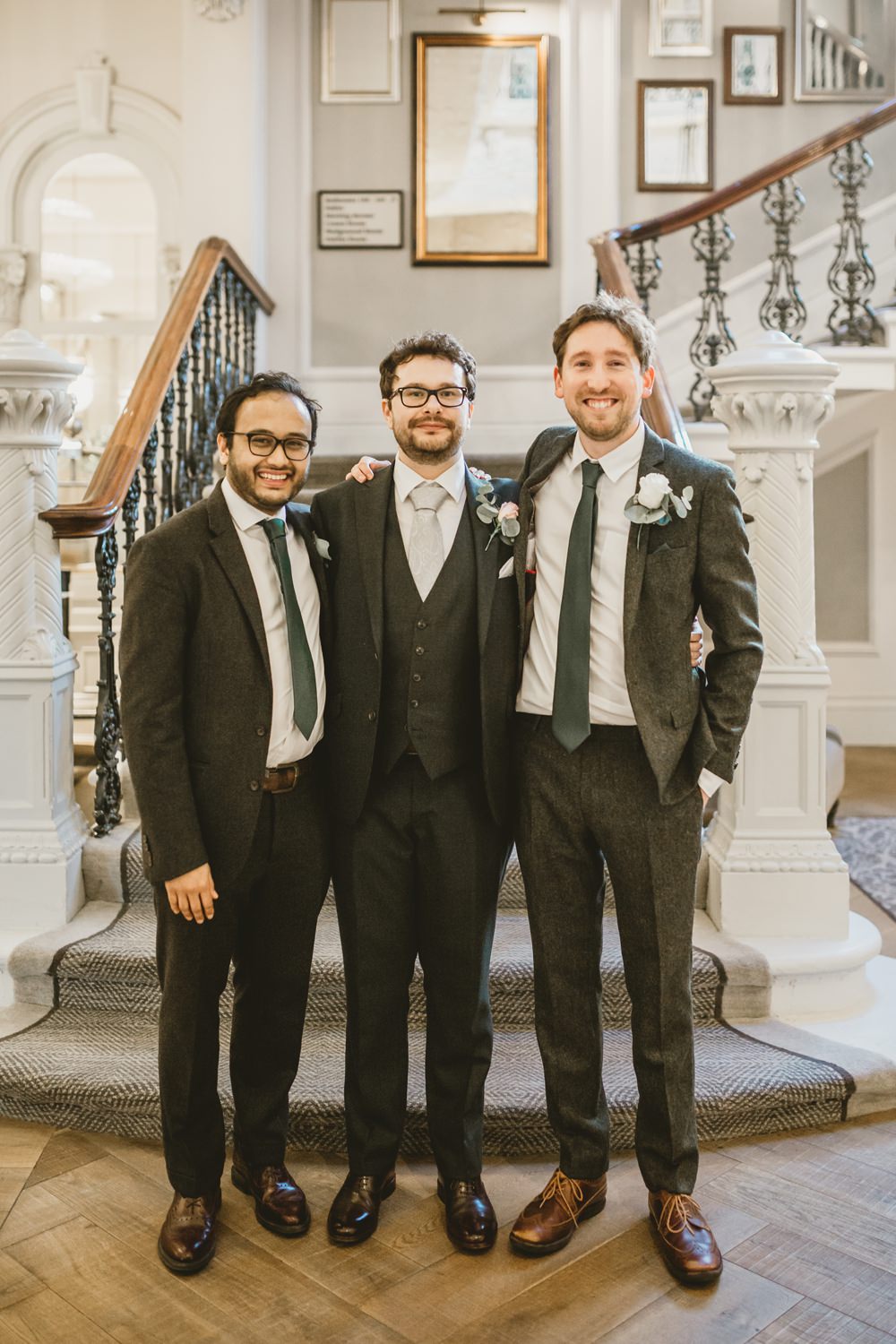 Groom Groomsmen Suits York Minster Wedding Amy Lou Photography