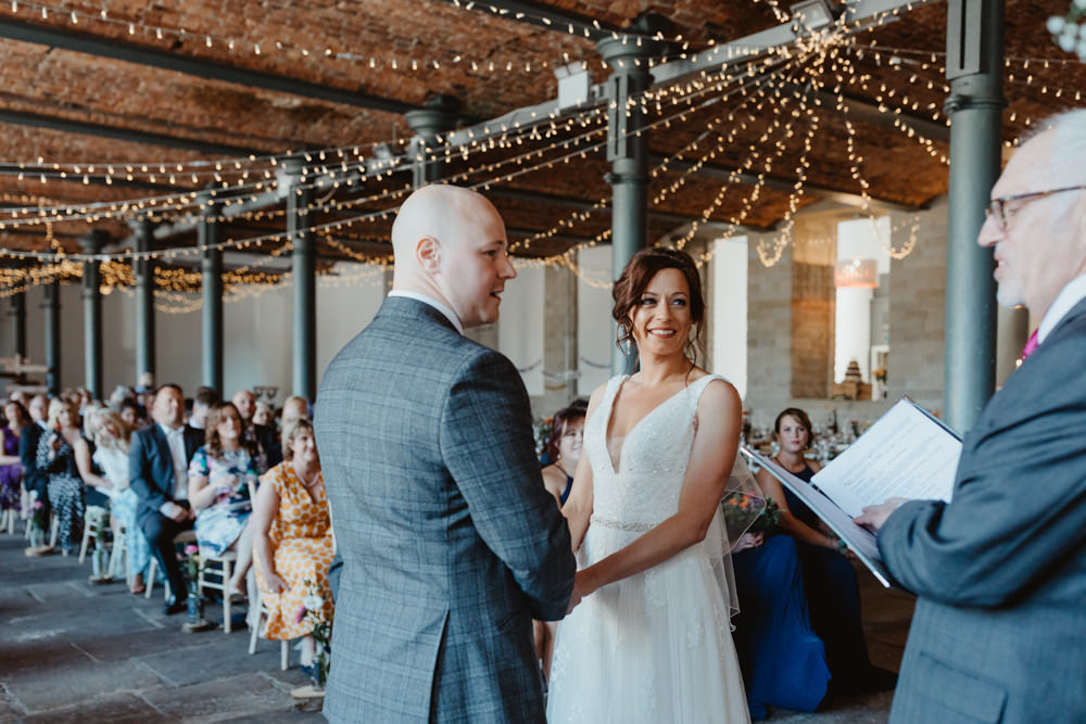 Arches Dean Clough Wedding Stevie Jay Photography