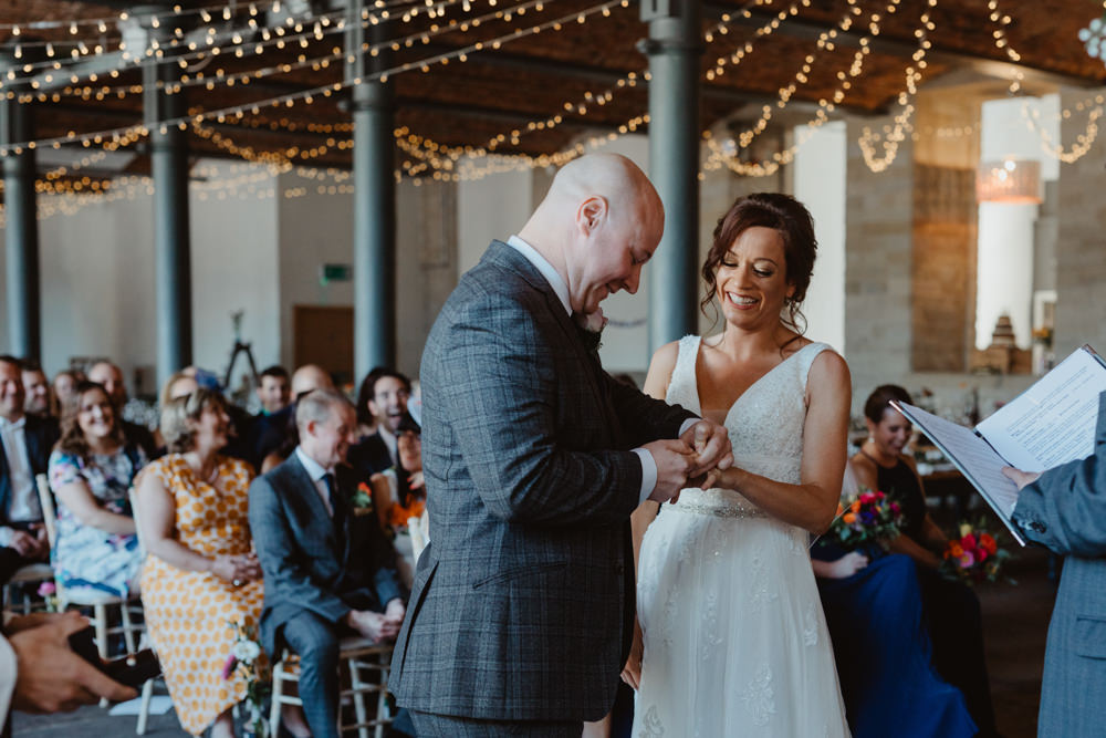 Arches Dean Clough Wedding Stevie Jay Photography