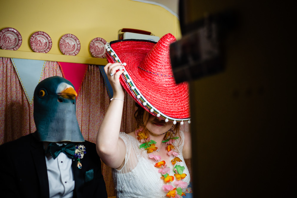 Photo Booth Props Cowshed Woodhall Farm Wedding Emma and Rich