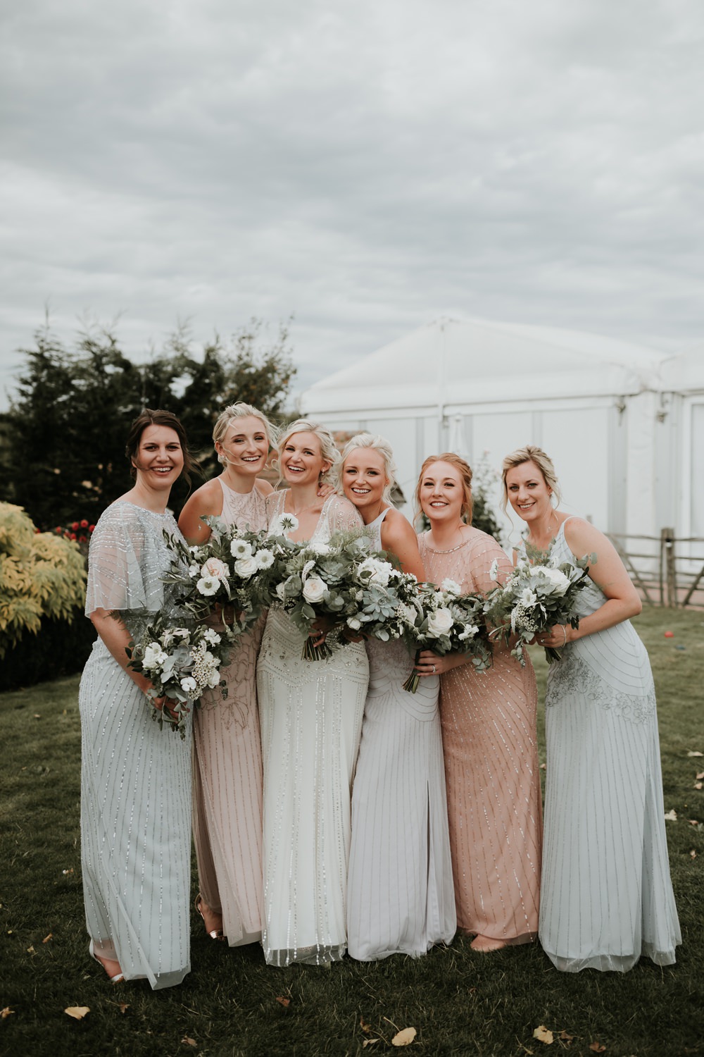 bridesmaid dresses in kent Emily and Brett's Farmstead Wedding at Kent Island Resort