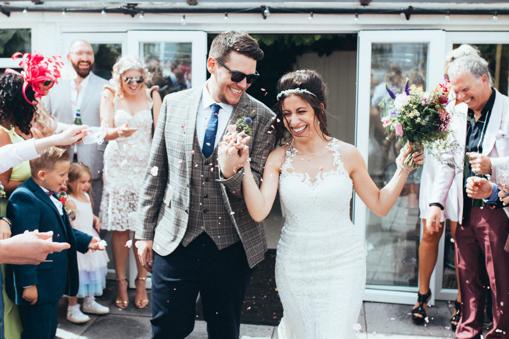 Confetti Old Barn Wedding Joshua Rhys Photography