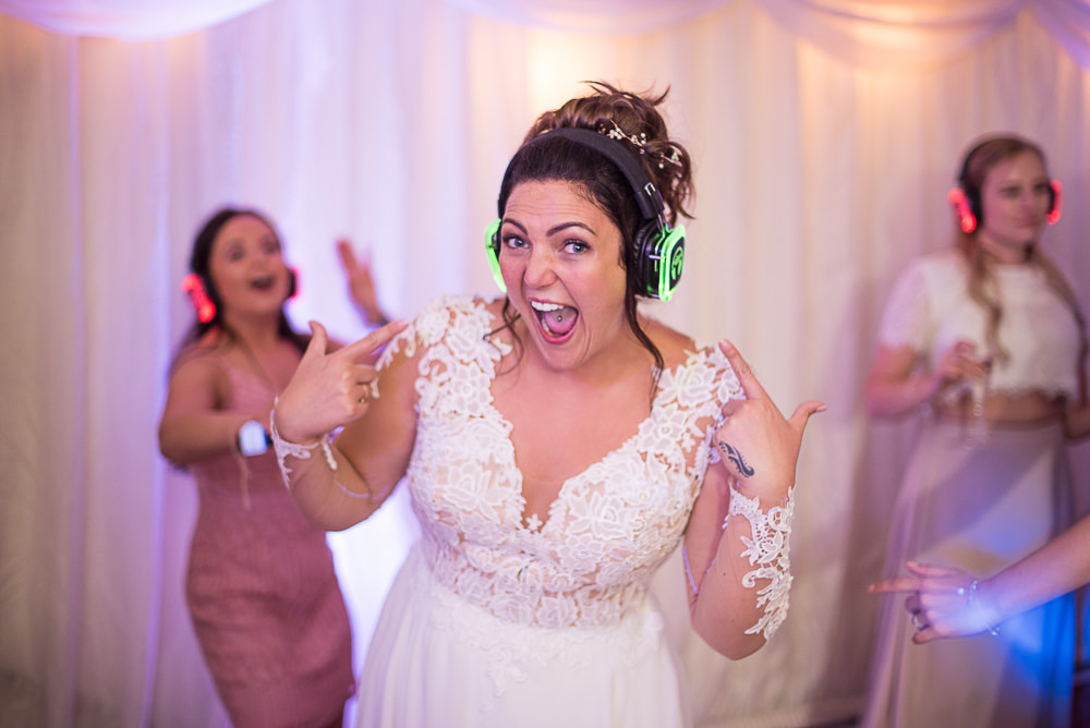 Silent Disco Sopley Lake Wedding One Thousand Words
