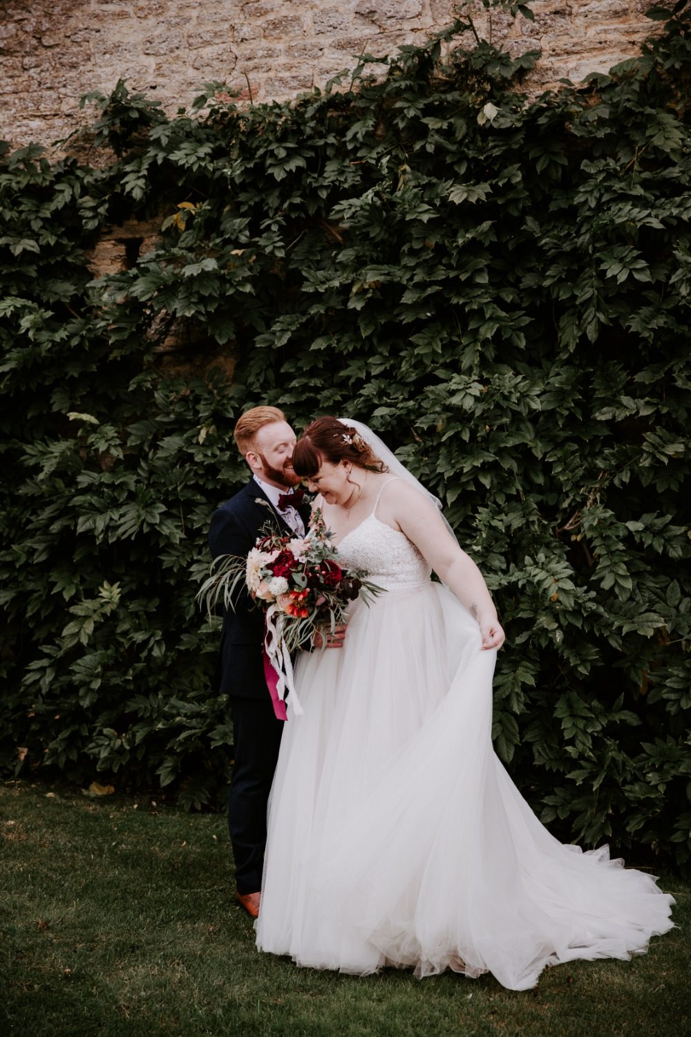 Dress Gown Bride Bridal Crochet Lace Sweetheart Wick Farm Bath Wedding Siobhan Beales Photography