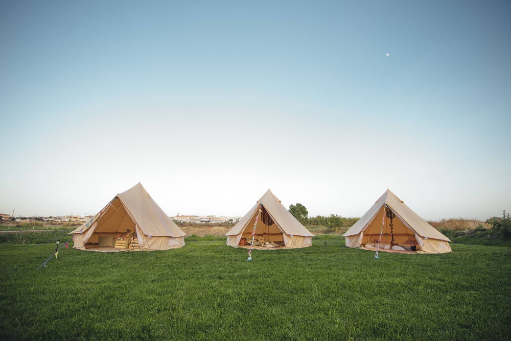 The Canvas Tribe Wedding Camping Glamping Tents