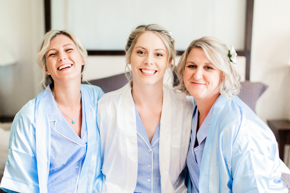 Bride Bridal Dressing Gown Robes Almonry Barn Wedding Kerry Bartlett Photography
