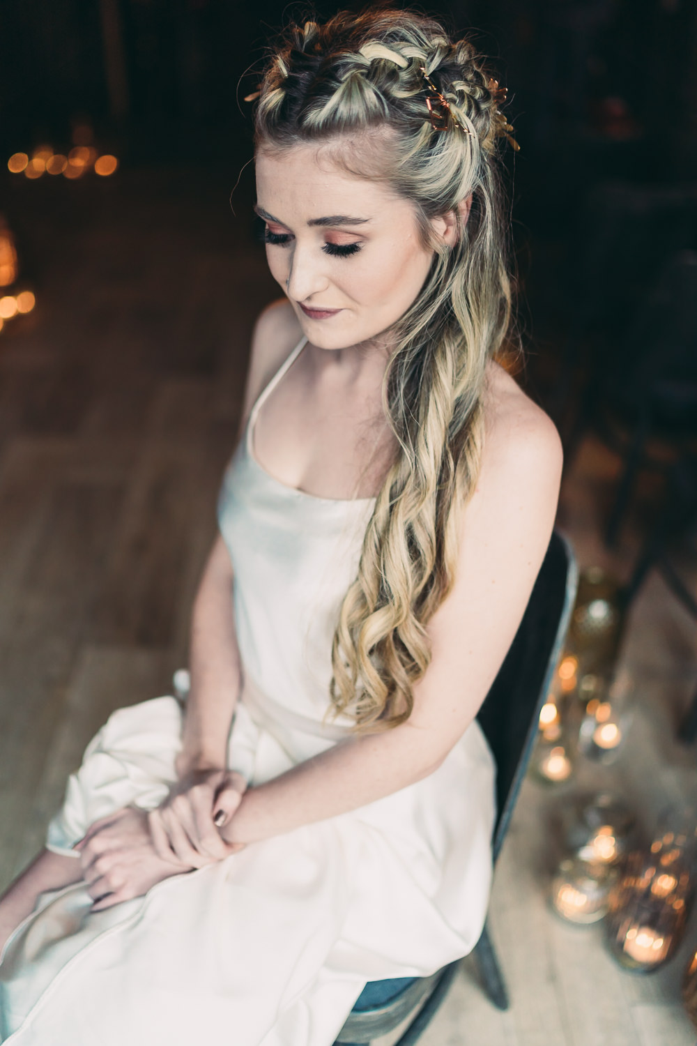 Bride Bridal Make Up Balloon Wedding Ideas Leesha Williams Photography