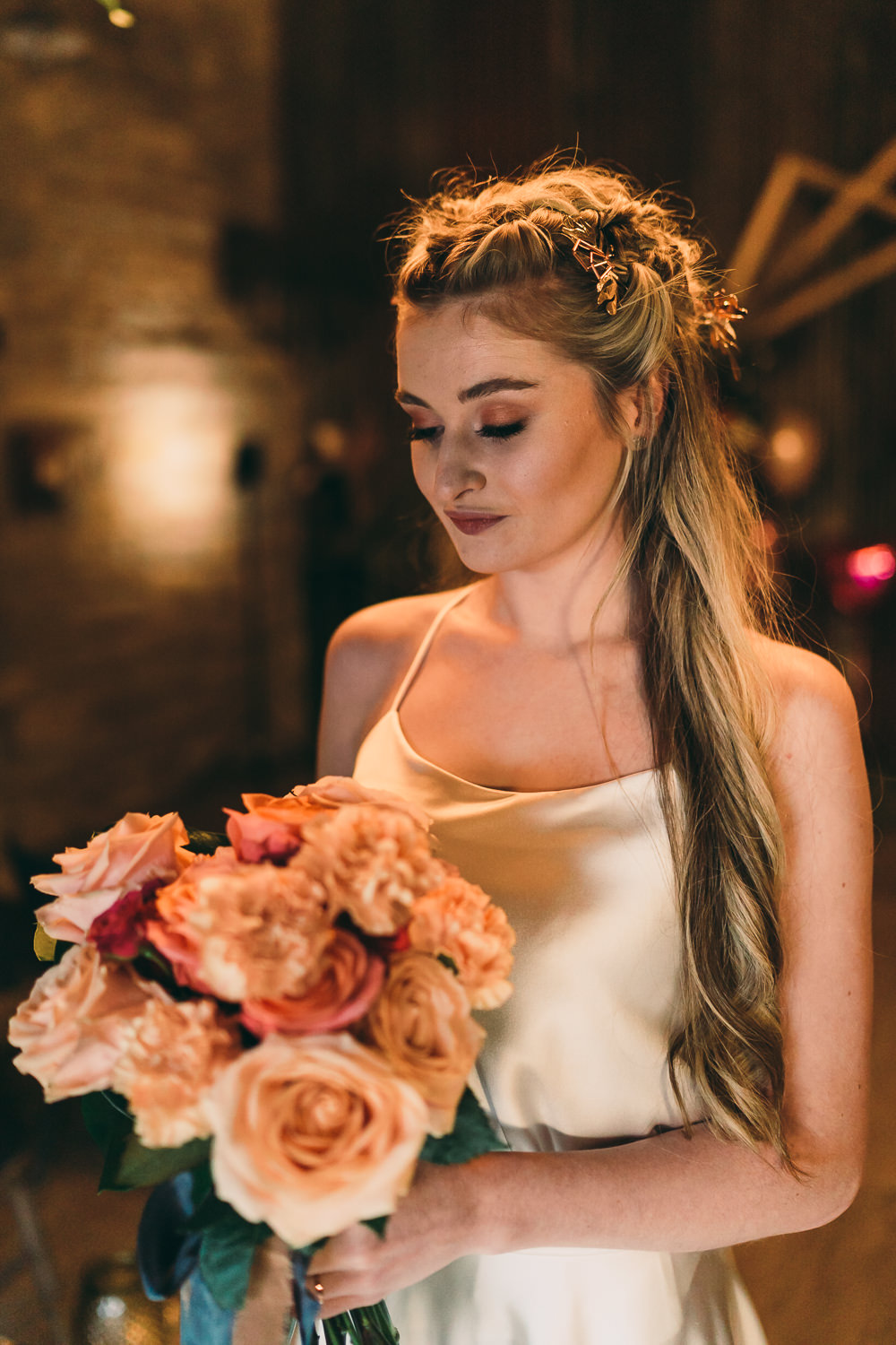Bride Bridal Make Up Balloon Wedding Ideas Leesha Williams Photography